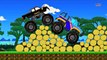 Monster Truck _ Police Chase _ Police Car-5RJKfOp6UYU