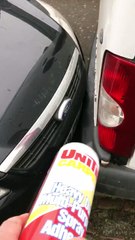 Vire ta voiture, elle touche ma camionnette!!!!!