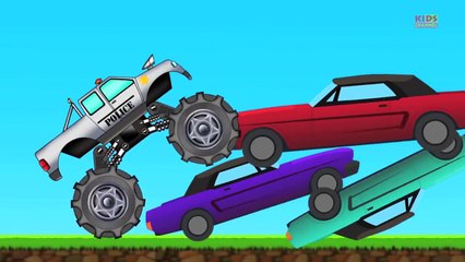 Monster Truck _ Stunts _ Videos For Kids _ Children's Games-4fp7vSPXF2A