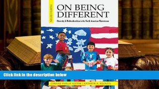 Epub  On Being Different: Diversity and Multiculturalism in the North American Mainstream For Kindle