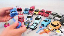 미니특공대, 또봇 달려라 슈팅카 와 뽀로로 타요 폴리 장난감 Robocar Poli, Tayo the little bus Mini Car Toys YouTube