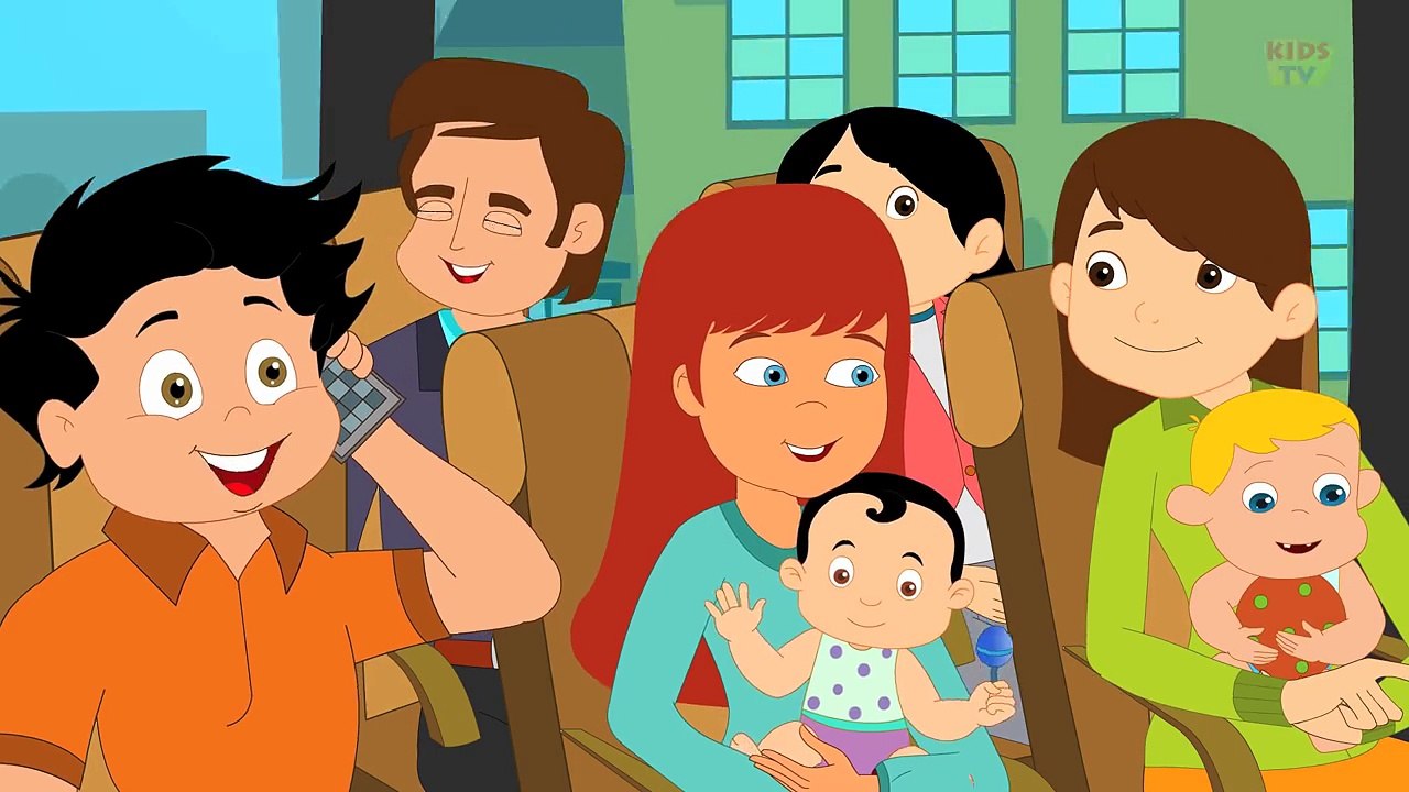 Wheels On The Bus _ Nursery rhymes _ Rhymes for children _ Kids TV-5ElsiB8aoIg