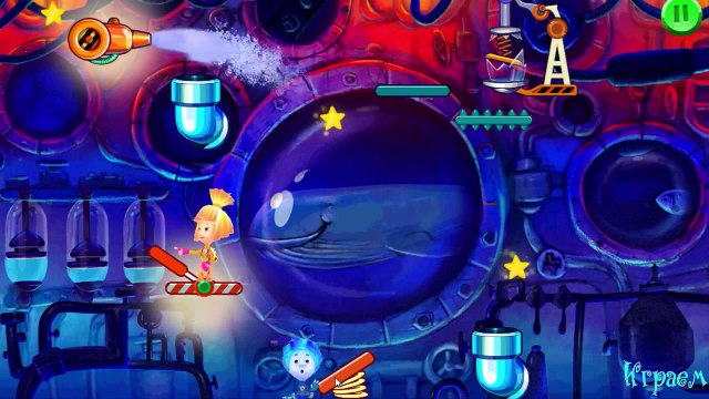 ИГРА ВОДНЫЕ ПОРТАЛЫ Часть 1 Фиксики прохождение new года Развивающие ИГРЫ смотреть