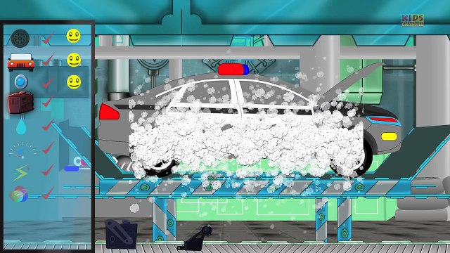 Police Car _ Police Car Repair _ Car Garage _ Car Repair _ kids videos-UpU7iup0pUQ