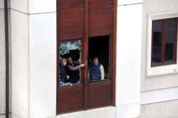 AK Parti İl Başkanlığı'na Yapılan Saldırının İzleri Ortaya Çıktı