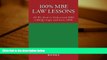 Best PDF  100% MBE law lessons: All We Need to Understand MBE (/MCQ) Logic and Score 100% Norma s