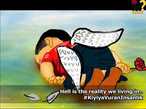 ALAN KURDI - Artists Shared Editorial Cartoons of the Little Syrian Boy-5ikkkcos4-g