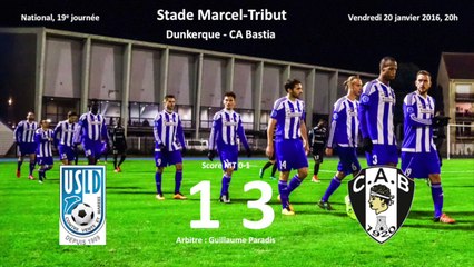 Résumé club USLD-CA Bastia