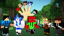 Finger Family (MINECRAFT) Cartoon Nursery Rhymes For Children