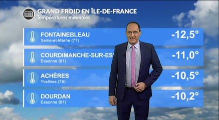 Froid polaire en Île-de-France ce samedi