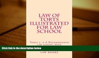 Read Book Law of Torts ILLUSTRATED for Law School: Torts a -z A Recommended law school book Ivy