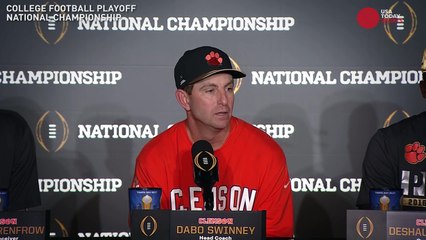 Clemson's Dabo - 'Nick's gonna buy my dinner this year'-OHYQfbOHRsg
