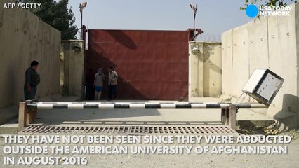 Taliban video shows American, Australian captives-Hh7zpHB5Cyk