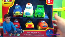 BRUIN Mini City Soft Cars boys car toys ambulance police car fire truck taxi