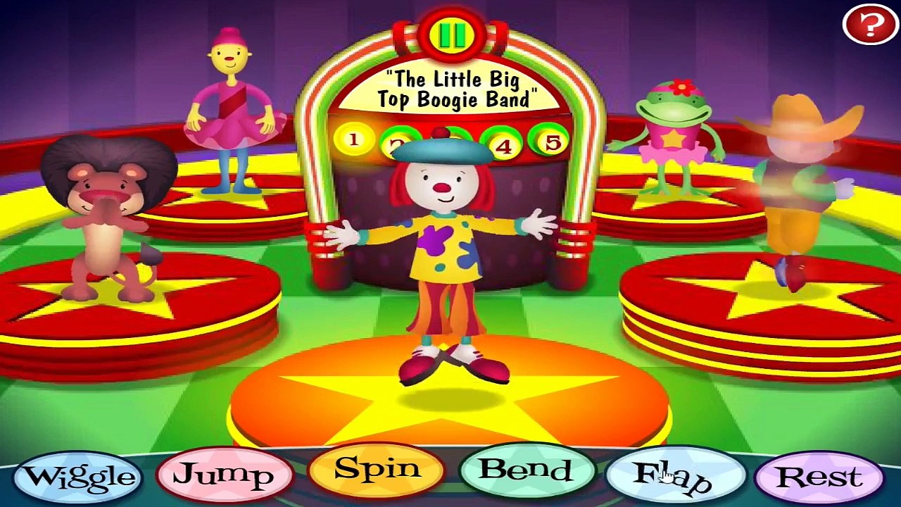 Disney Junior Jojos Circus Jukebox Dance & Learn Funny Cute Game For Little Kids and Todd