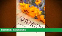 Read Book Fundamentals Of Torts Law: Torts A - Z Personal Tutor Series  For Free