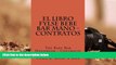 Best PDF  El LIBRO FYLSE BEBE BAR MANO - Contratos: The Baby Bar Handbook - Contracts (Spanish