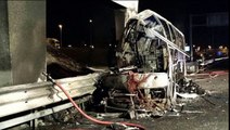 Breaking news: Italy school bus crash and fire leaves 16 dead