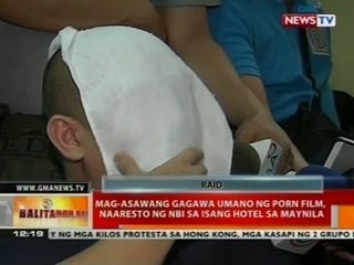 BT: Mag-asawang call center agent na gagawa umano ng porn film, arestado