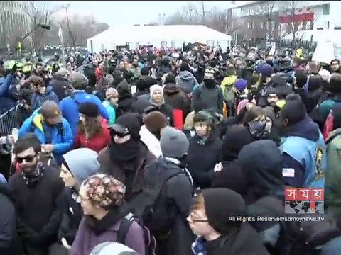 ট্রাম্পের শপথ: যুক্তরাষ্ট্রের বিভিন্ন স্থানে বিক্ষোভ-ভাংচুর, আটক ২১৭