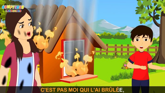 Au Feu Les Pompiers La Maison Qui Brule _ Comptines françaises _ French nursery rhymes-iNGP2Kb1cws
