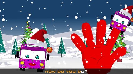 Christmas Wheels On The Bus Finger Family Nursery Rhyme _ Finger Family _ Wheels on the Bus-IEWaexXi7Fc