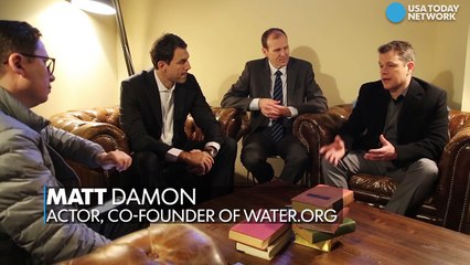 Matt Damon - Buying Stella Artois could save lives-f6ZHVo3l4zI