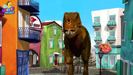 Finger Family Dinosaur Family Rhymes _ Animals Cartoon Finger Family Rhymes for Children-teHocNjog5w