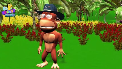 Finger Family Monkey Family Rhymes _ Animals Cartoon Finger Family Rhymes for Children-_8_xxkyGeQQ
