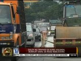 24 Oras: Daloy ng trapiko sa ilang kalsada, bumigat dahil sa road reblocking