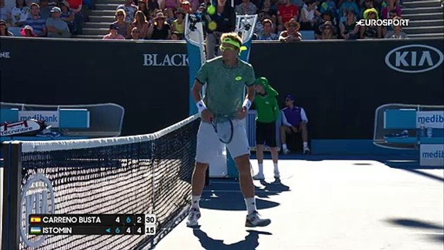 Avustralya Açık: Pablo Carreno Busta - Denis Istomin (Özet)