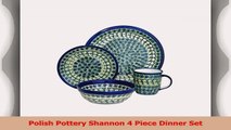 Polish Pottery Shannon 4 Piece Dinner Set 178c745c