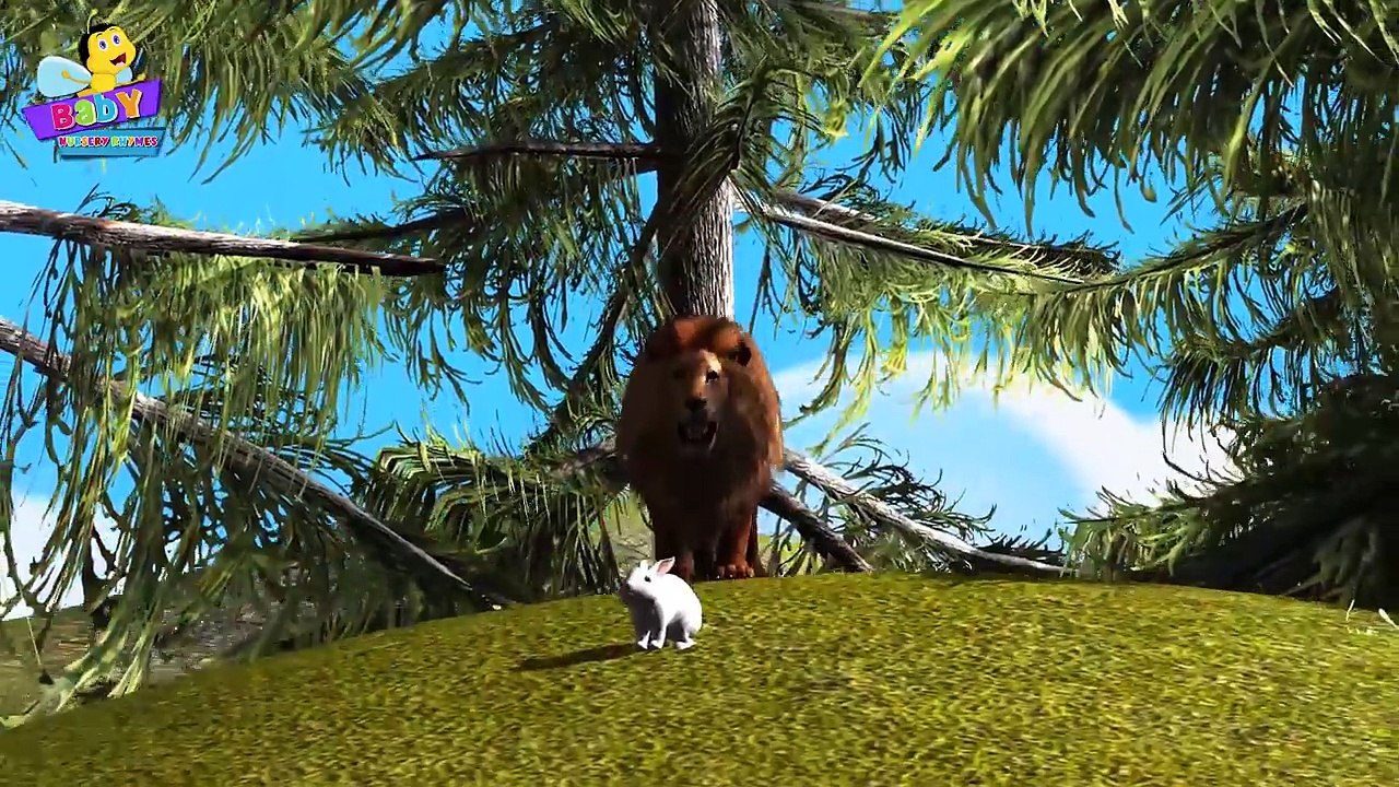 Lion Finger Family 3D _ Animals Cartoons Finger Family Children Nursery Rhymes-Ufk4Zfml4cU