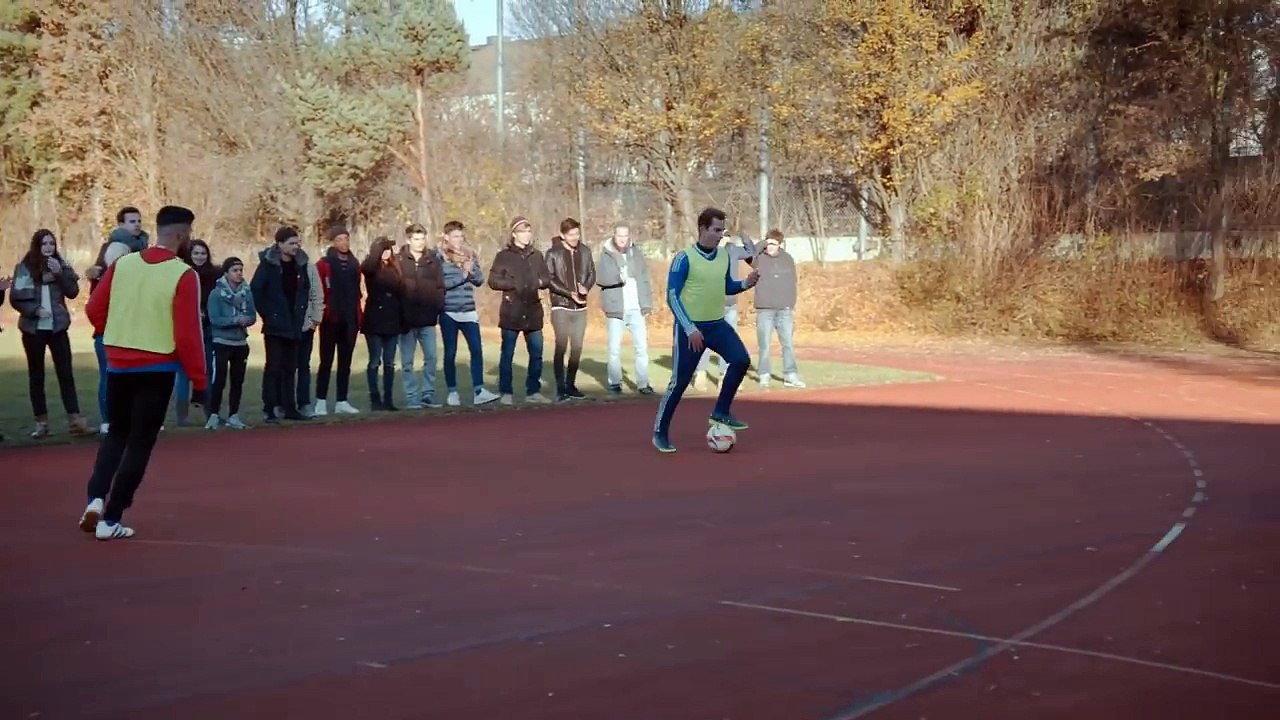 Ribéry, déguisé, piège de jeunes footballeurs