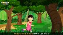 Promenons-nous dans les bois _ Comptines françaises _ French Nursery Rhyme-KfFp18J0wz8