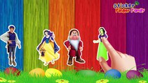 Snow White and the Seven Dwarfs Sticker Finger Family Nursery Rhymes