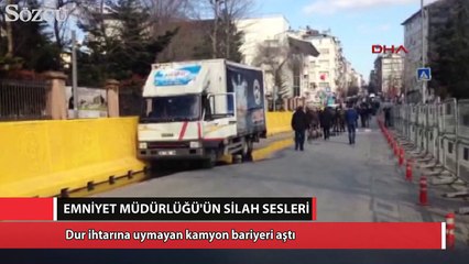 Télécharger la video: İstanbul Emniyet Müdürlüğü etrafında kamyon alarmı!