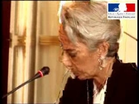 Discours de Mme Christine Lagarde (2/2)