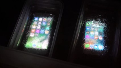 iPhone 7 vs. iPhone SE Water Freeze Test 20 Hours