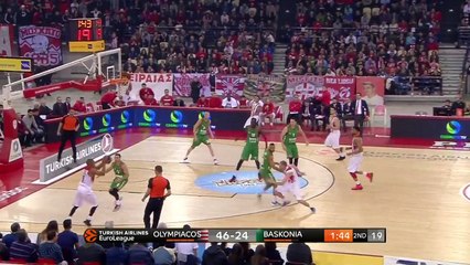 MAGIC!Monster Dunk from Khem Birch  - OLYMPIACOS BC vs BASKONIA - 20.01.2017 UHD