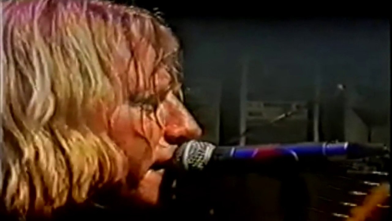 Status Quo Live - Rock'n Roll Music,Bye Bye Johnny(Berry) - Summer Festival Tour Skanderborg Denmark 11-8 1995