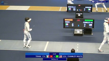 CIP 2017 - T32 TRANI (ITA) vs CHAMLEY-WATSON (USA)