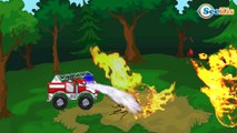 The Yellow Crane & Dump Truck at work | Bip Bip Cars & Trucks Cartoon for children