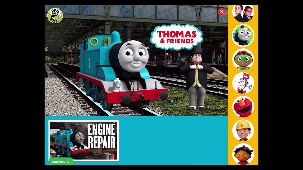 PBS KIDS Games Thomas And Friends Engine Repair Full Gameplay