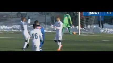 Zinedin Mustedanagić pogodio za vodstvo Sp.Prag (21.1.2017)