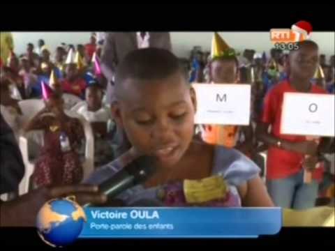 La Présidente de l' ONG SERVIR a célébré Noël avec les enfants démunis