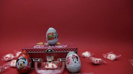 3 Surprise Eggs Minnie Mouse CLUBHOUSE Tom and Jerry Mickey Mouse 3D toys Funny Animation for kids