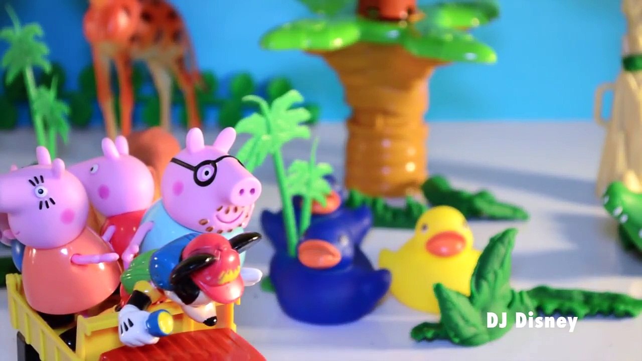 Mickey Mouse, Peppa Pig, Jungle Safari Toy Review
