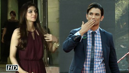 Thanks a lot Sweetheart, Sushant To Kriti