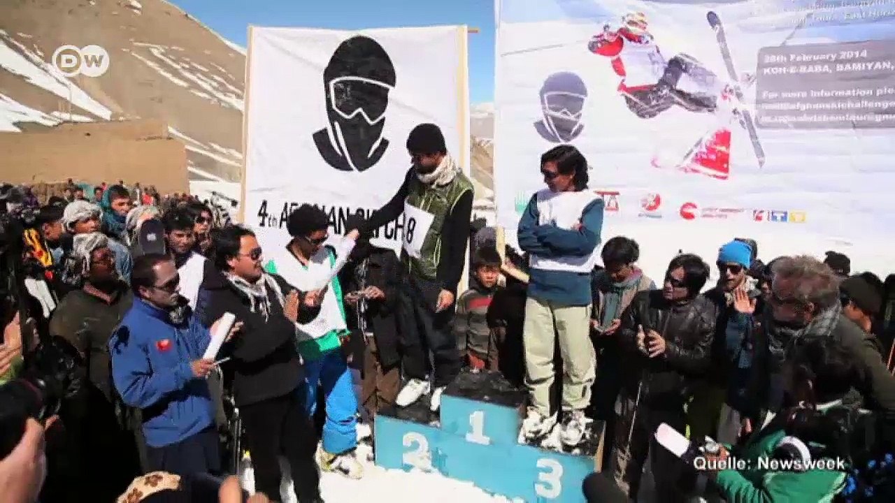Zwei Afghanen wollen in die Skielite | Reporter
